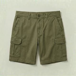 Image 1 of a product Olive Green Cargo Shorts