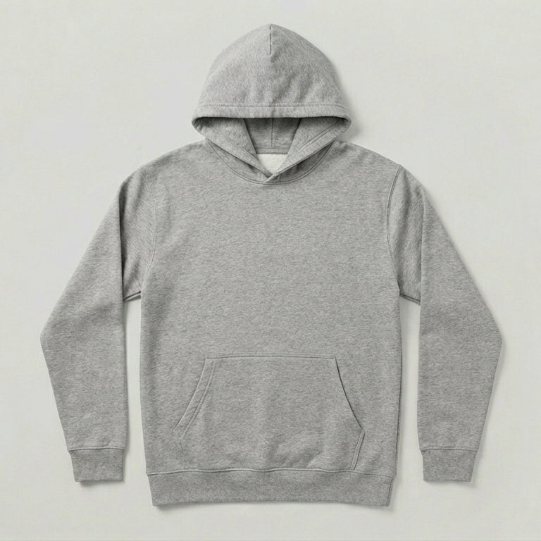 Image 1 of Classic Heather Grey Pullover Hoodie